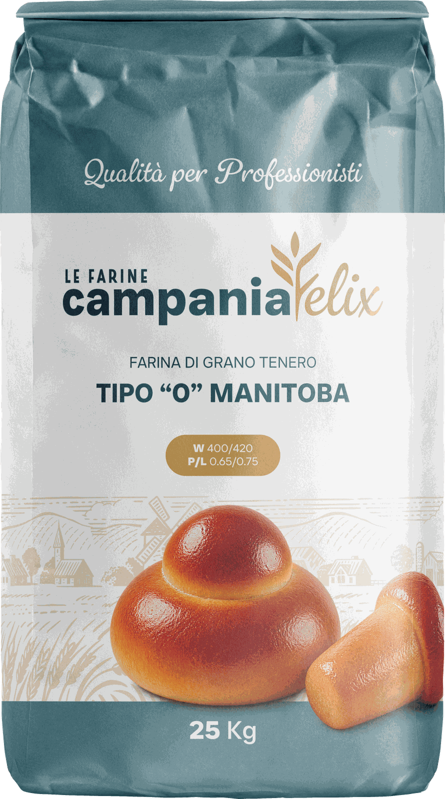Sacco di farina Tipo “0” Manitoba da 25 Kg